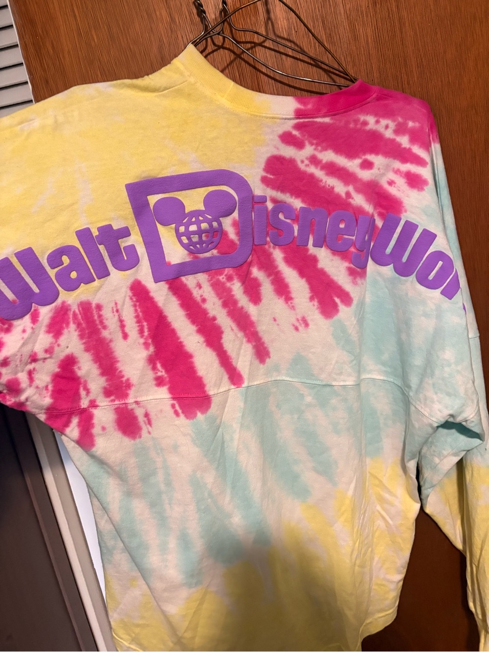 Disney  Tie-Dye adult spirit jersey small